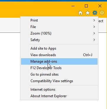 Considerations Add-Ons If you are not able to search or cannot open the advance search pane, verify that the Document Locator Add- Ons are enabled in Internet Explorer.