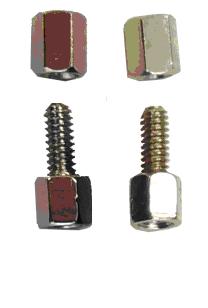 2.2 DB9 connector: There re 2 screws and 2 nuts inside the package, the screw or nut are available.