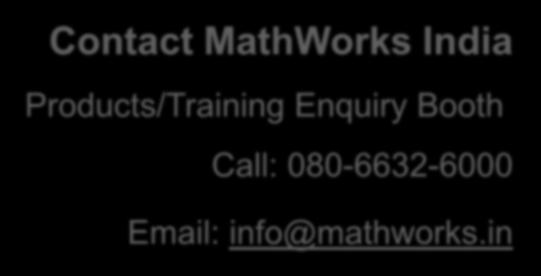 080-6632-6000 Email: info@mathworks.