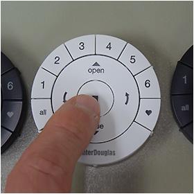 NOTE: The Group numbers (1-6) buttons will flash twice on the press of the Reset button, then again at six seconds. 5. REINSTALL the back cover onto the target remote. 6.