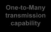services One-to-Many transmission capability