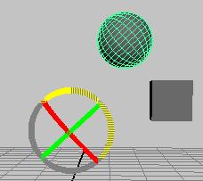 The cube moves to be in the same space as the sphere! Let s see what happens if we want to include rotation as well.