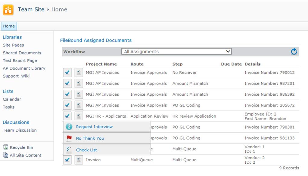 Moving You Forward A first look at the New FileBound 6.5.