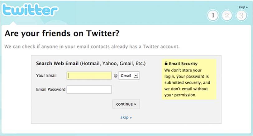 Type in the security code then click I accept, Create my Account (if you want, you can read the Terms of Service too). Step 4: Start connecting!