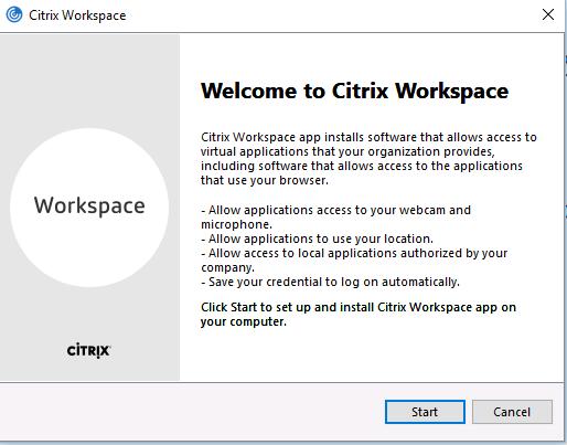 If using Google Chrome: 1. Click on the appropriate client above and then select to download the app. 2. Chrome will download the CitrixReceiverWeb.