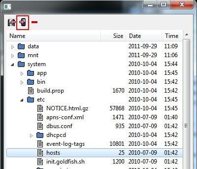 18. Ensure that you still have the hosts file