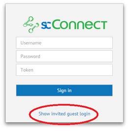 scconnect v2 Installation, Administration, and User Guide External Sharing You can also share to guests outside of your company using any email address.