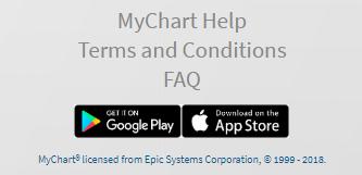 questions relating to MyChart.