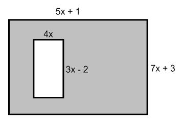 Example 3: x (3x 4) x(5x 3) + + Example 4: x(x + 5) + 3 x ( x + 4)
