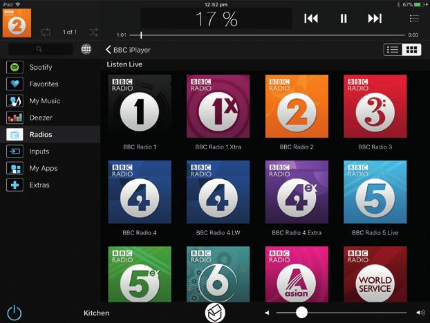 Apple ios User Guide. 7. Grouping Zones Select your music or radio in the primary zone first.