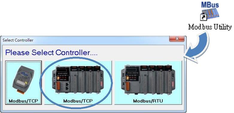 6 Using the Modbus Utility to Configure the Module The Modbus Utility can be used to make the communication between the ET-87P8-MTCP and