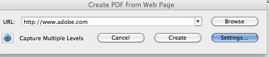 4. Create PDF From Web Page A. Why convert a web page? i. Archive (store) a web page or entire site, useful because sites update/change frequently ii. Proofing your website iii.