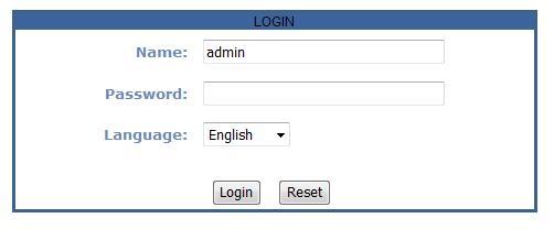 Log in EKI-6332 Log in the configuration page