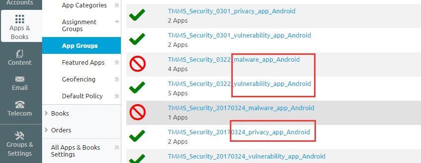 the device s Smart Group (e.g. if TMMS found that a device has a malware, it will be automatically move to PREDEFINEDPREFIX _Dangerous group). 1.3.