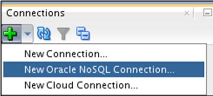 Chapter 2 Connecting to a Non-Secure Oracle NoSQL Database Store Figure 2-5 Connections Tab 2.
