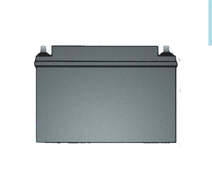 Compact station in the combined cabinet with separate battery part.