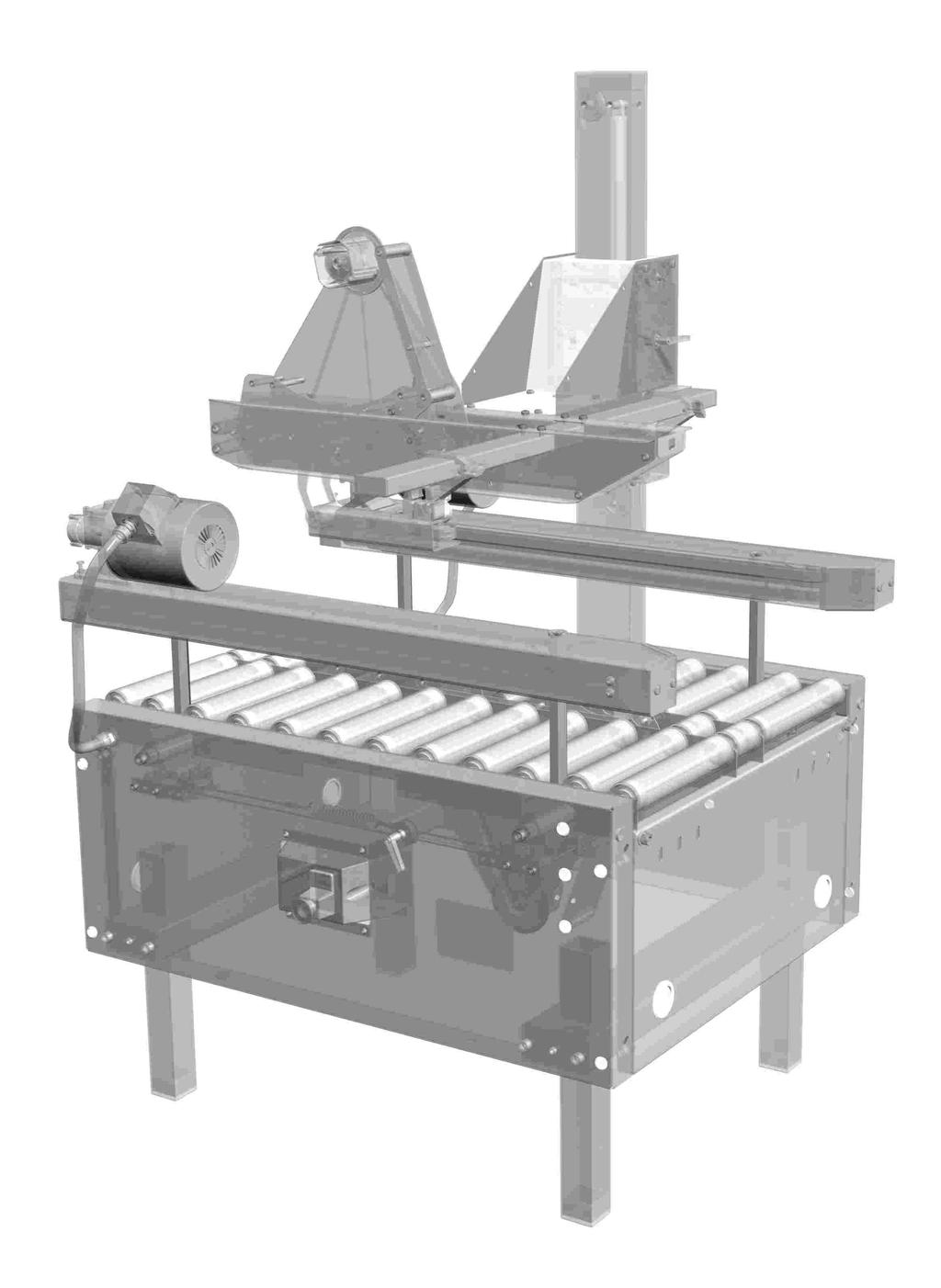 Accessories Raised side-drives The side-drives can be raised 50/100/150/200 mm above the roller table.