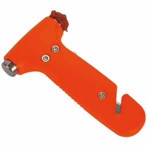 rubber-coated cap for the tip of the hammer Emergency pocket knife DISTRESS