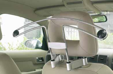 car coat hanger TRAVEL COMPANION with universal fasteners