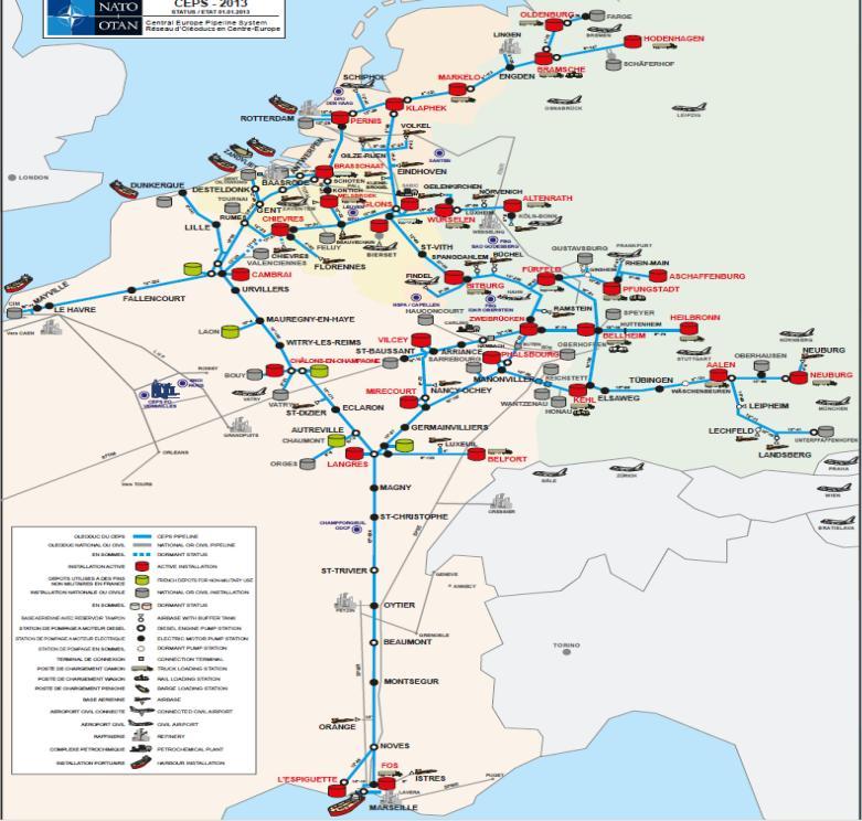 NATO Central Europe Pipeline