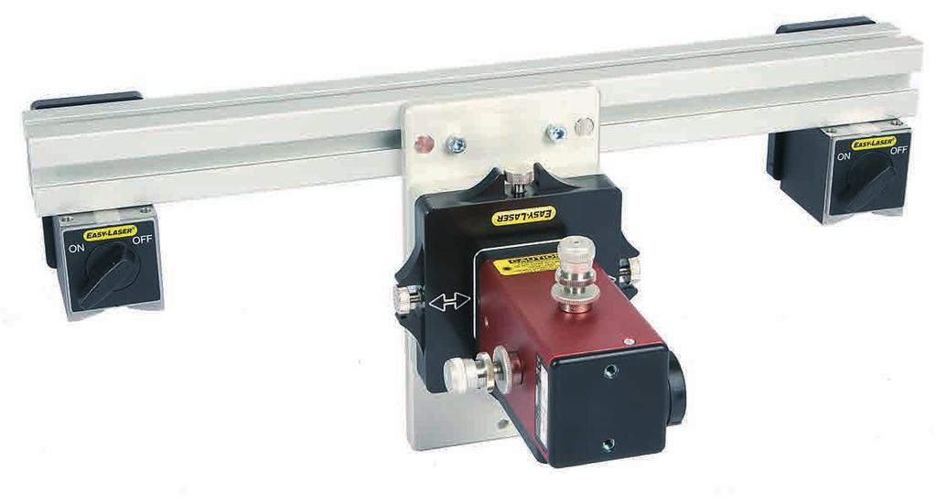 Laser transmitter Laser beam angle adjustment Mounting