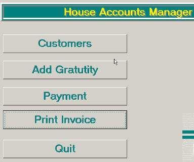 CHAPTER ELEVEN House Accounts and Customers There are three ways to access the House