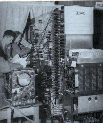 2. The First Stored-Program Computer(s) The Manchester University Mark I (prototype). Early 1940s, Mauchly and Eckert began to design the EDVAC - the Electronic Discreet Variable Computer.