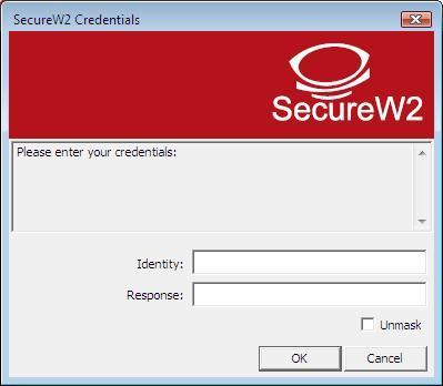 RSA SecurID Login Screens End User Experience Authentication In a wireless environment the authentication will commence when the SSID is within range.