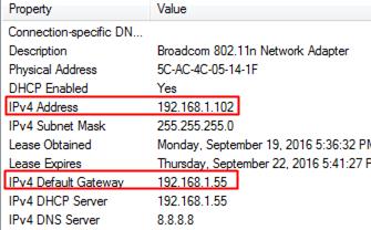 4.6.1.5 Test the Result 1 Connect to SSID CP_guest from the computer. After the connection is successfully established, check if the IP is in the range from 192.168.1.100 to 192.168.1.200, and the gateway is NXC s IP.