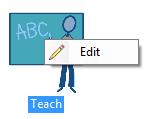 Editing Images To edit an image's name or keywords, right click on the image and click Edit.