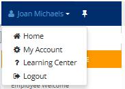 First Time Log-in Once you click on Continue from the initial New User Account Setup, it will log you into Employee Self- Service.