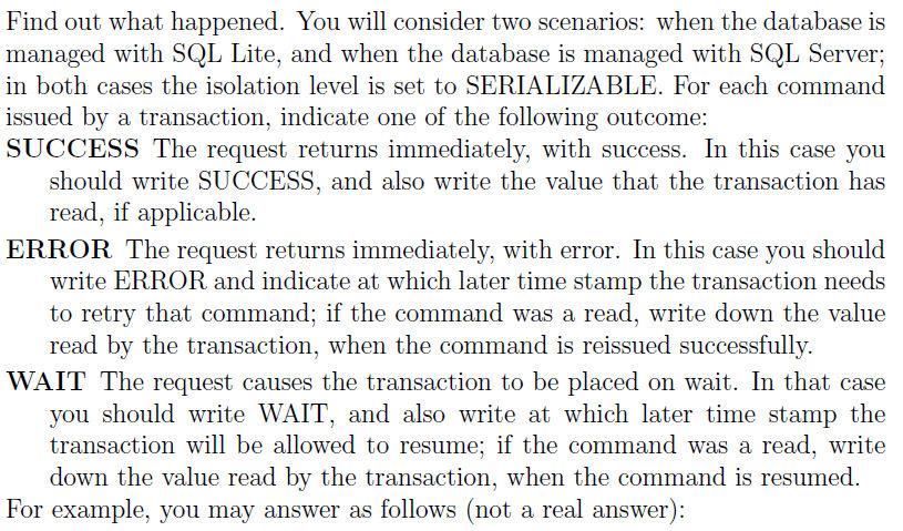 4. Transactions Example 3: Three transactions run concurrently
