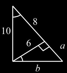 Find the missing values. 16. 17. 18. Find the length of the hypotenuse. 19.