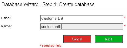The Database The Database is a collection of variable fields where all contact data is stored. This data is for use throughout the application and is managed in the contact module.
