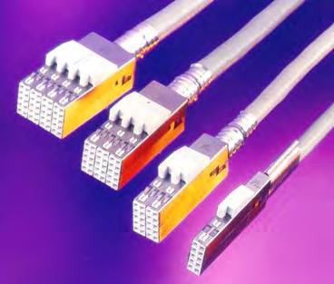 Cable Connector 5 + 2 row concept, transversal mounting on pin array Types: 2 x 5, 4 x 5, 6 x 5 and 8 x 5 pos.