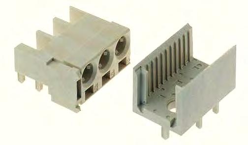 connector with signal pins, guide pins & power