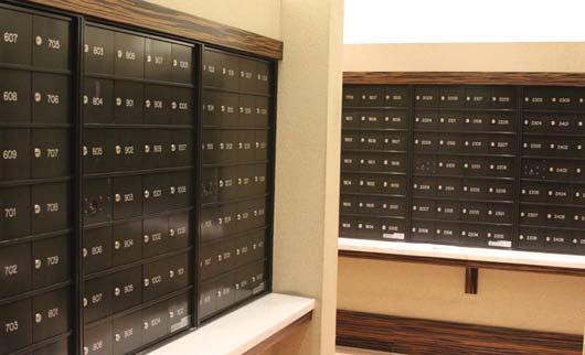 Horizontal mailboxes are an economical solution for your private centralized mail delivery needs when a large number of mailboxes are needed within a limited amount of indoor wall space.