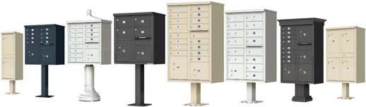 Table of Contents Product Line Overview Cluster Box Units and Accessories Section Overview 6 Features and Options 8 Cluster Box Units Outdoor Parcel Lockers Decorative Accessories The most popular