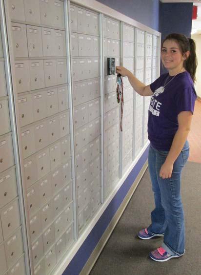 6/7 Series - Standard for Private Delivery A favorite of University housing managers, this indoor solution helps keep your mail area organized.