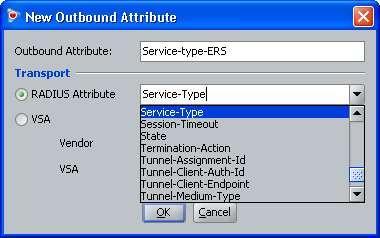 3.2 IDE Setup 3.2.1 Configure an Outbound Attribute on Ignition Server for Service-Type The following chart displays the outbound attribute values required by the ERS5600, ERS5500, ERS4500, or