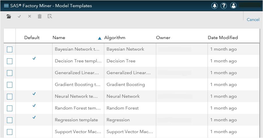 Create a Custom Model Template If you have a specific set of modeling requirements or a trusted model that you want to use frequently, you can create your own model template using the Model Templates