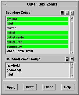 Generating the Hexcore Mesh Upto Domain Boundaries ii. Enable Keep Outer Domain in the Parameters group box. iii. Enable Grow Upto Boundaries.