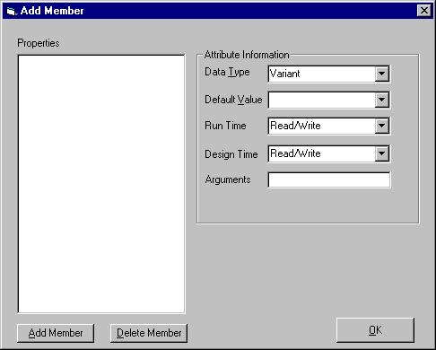 Add Member Window Appendix D Adding Members Add Member Window Open the Add Member window by choosing Add Member in the Tools menu. Figure 136.