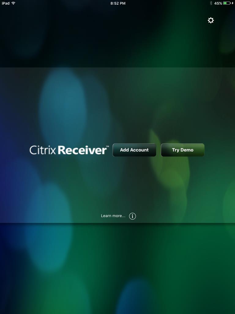Tap the Citrix icon.