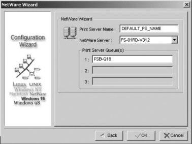 NetWare Wizard 1. Log into your NetWare file server as a Supervisor (Admin.) or equivalent. 2. Click Wizard button just like a picture and select NetWare Wizard, as follow picture. 3.