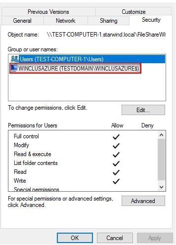 Configuring Cluster Quorum Settings This part describes how to configure the cluster quorum setting using a file share witness since for WSFC it is needed to add another vote to the form for