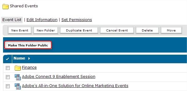 To publish the event information and catalogue listing and distribute the E-mails, click Publish. Enabling analytics To access event reports from the Adobe web application, select basic Reports.