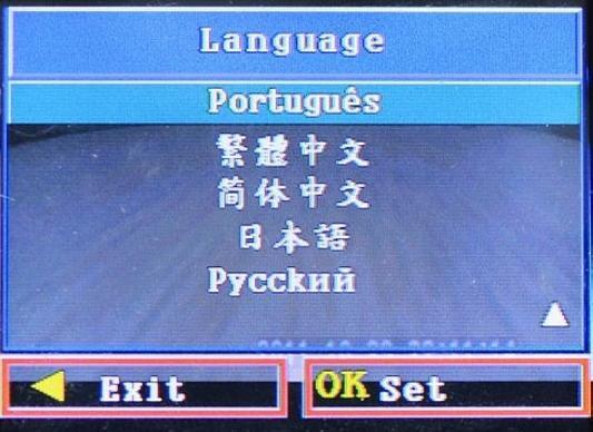 Language: Portuguese / Traditional Chinese / Simplified Chinese /