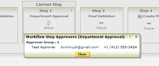 My Requisitions To view the approver on this order, click the view approvers link. 9.