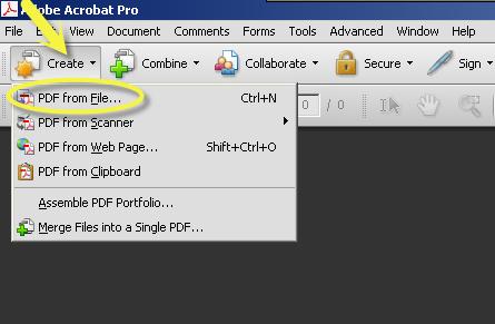 If you do not have Adobe Acrobat, you can convert your Word 2007 document to PDF